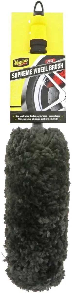 Meguiars Supreme Wheel Brush Velgenborstel - Zwart - afbeelding 6 van 6