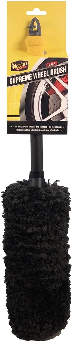 Meguiars Supreme Wheel Brush Velgenborstel - Zwart