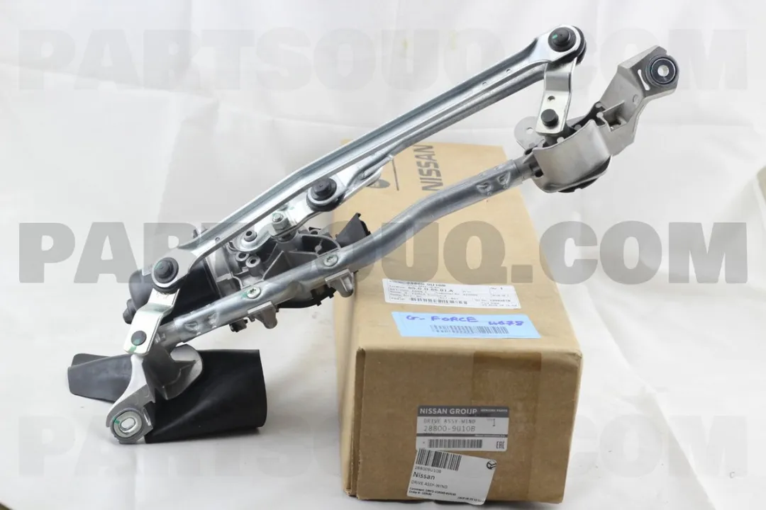 Valeo DRIVE ASSY-Windshield Wiper - Nissan - Zwart/Grijs