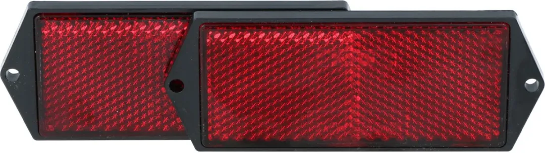 Carpoint Reflector Rood 104x40mm - 2 Stuks