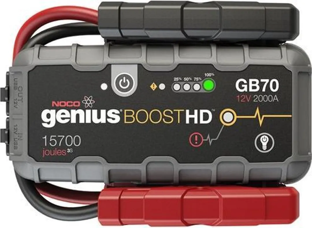 NOCO Genius GB70 Jumpstarter 24000W - 4666mAh Grijs