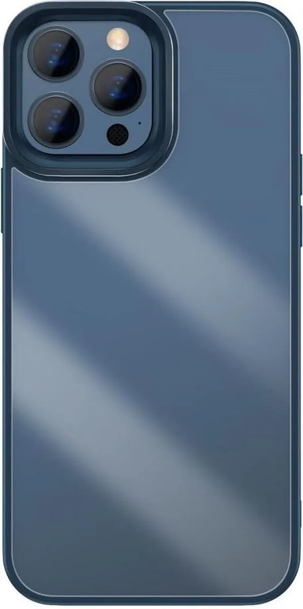 Baseus iPhone 13 Pro Hoesje - Transparant Blauw - afbeelding 6 van 6