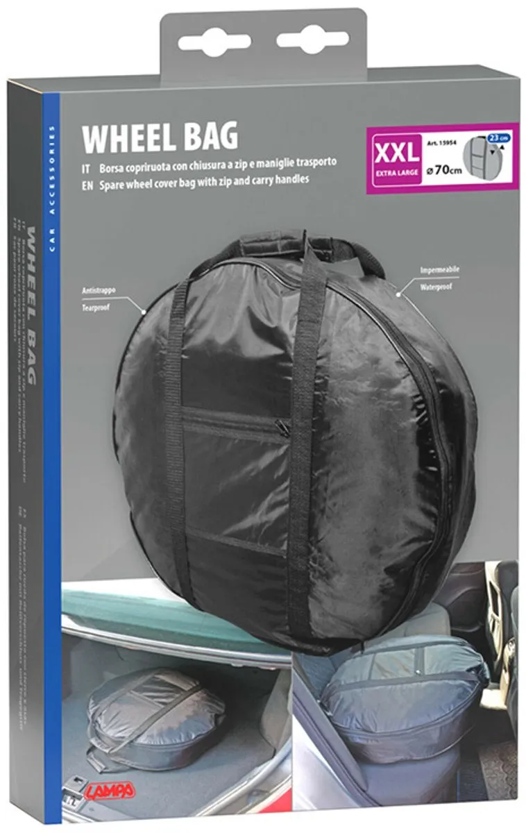Lampa XXL Wieltas Reservewiel 70cm - 70x23cm