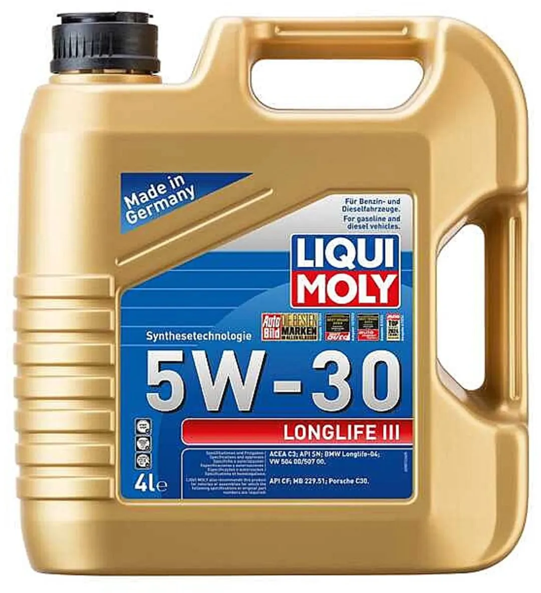 Liqui Moly Longlife III 5W30 Motorolie 4L