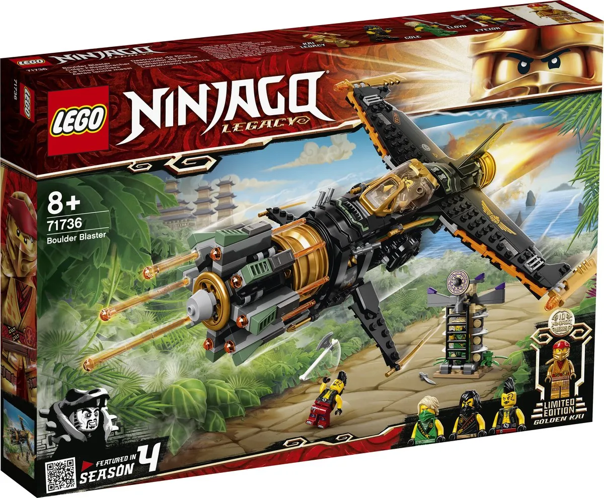 LEGO Ninjago Legacy Rotsblok Blaster 71736