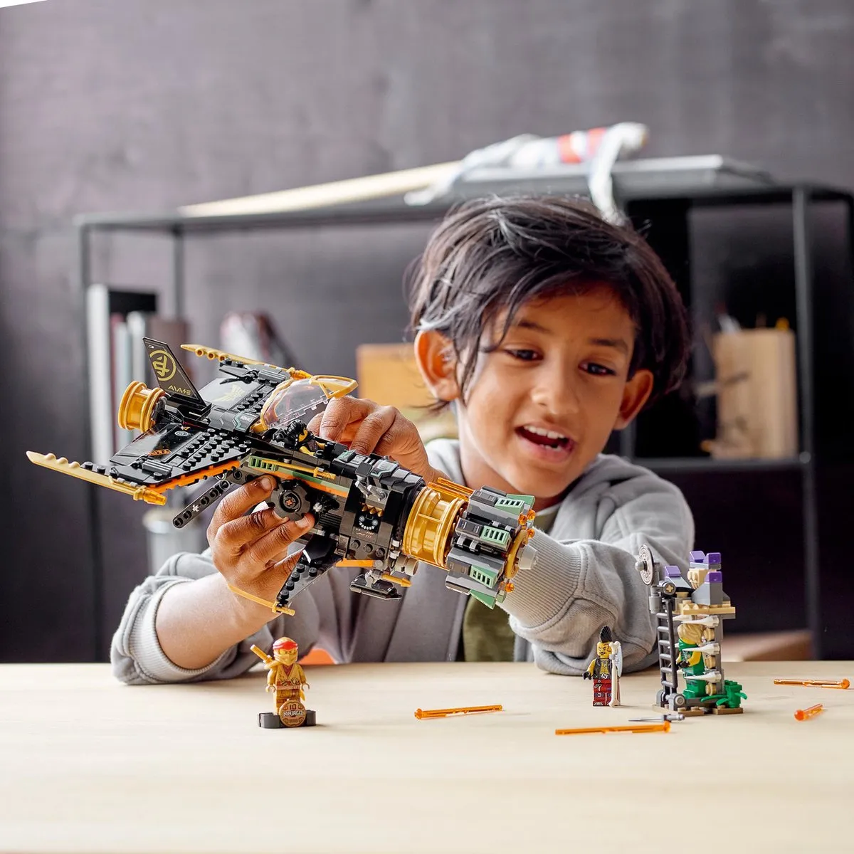 LEGO Ninjago Legacy Rotsblok Blaster 71736 - 449 Stukken - 4 Minifiguren - afbeelding 6 van 6