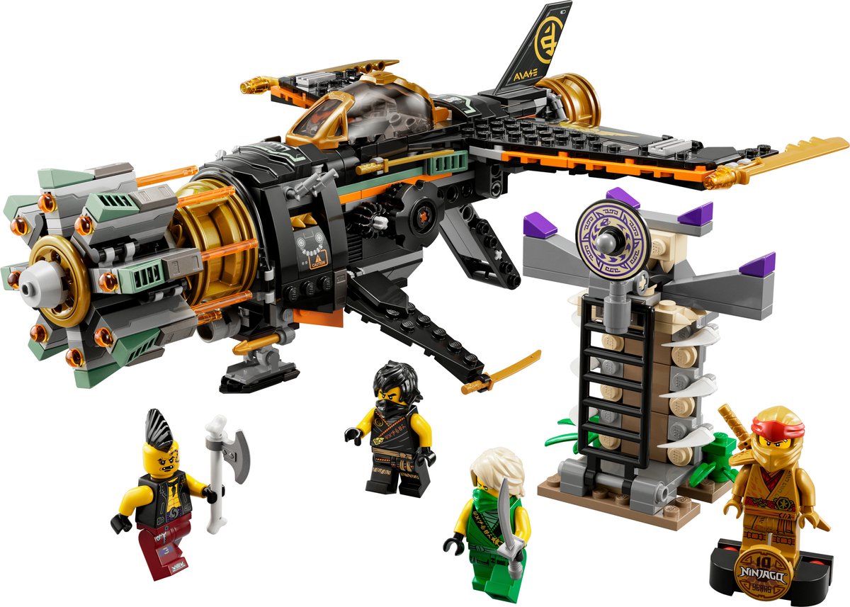 LEGO NINJAGO Legacy Rotsblok Blaster - 71736