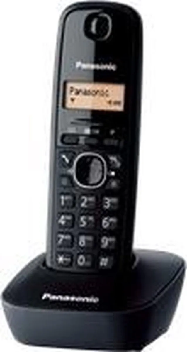 Panasonic KX-TG1611 DECT Telefoon - 1 Handset - Zwart