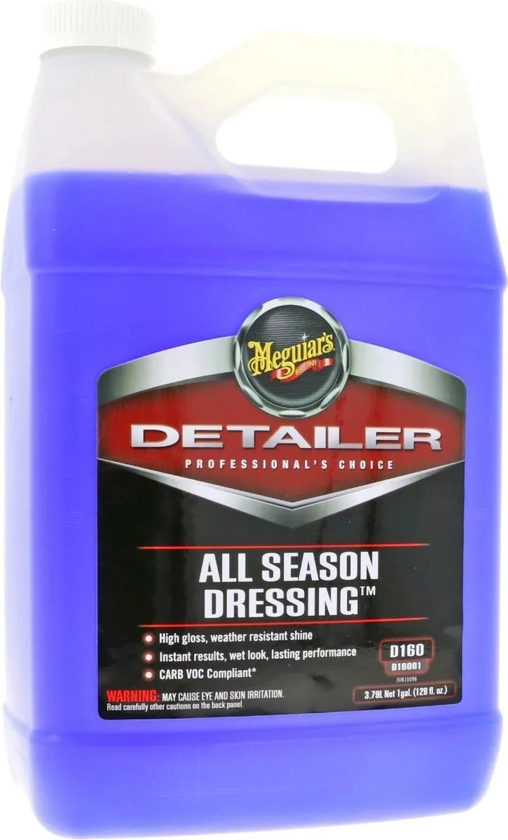 Meguiar's All Season Dressing 3,8L