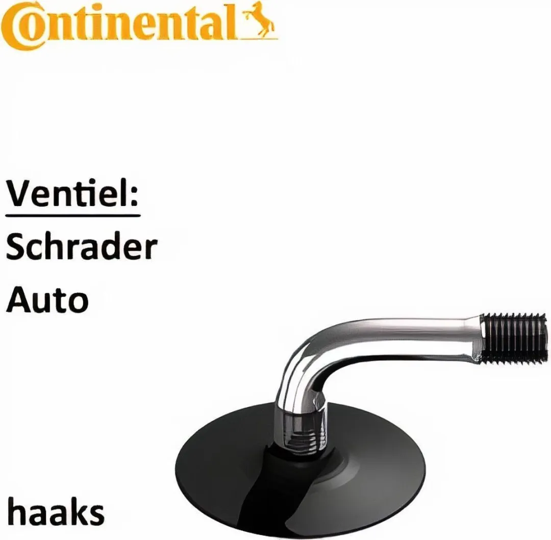 Continental Autoventiel Haaks 300/410-10 Staal - 100-559