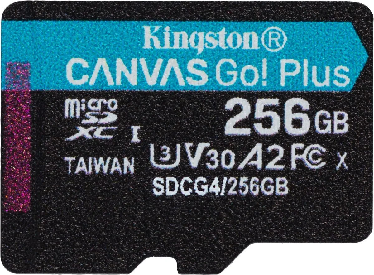 Kingston Canvas Go! Plus SDCG4/256GBSP microSDXC 256GB