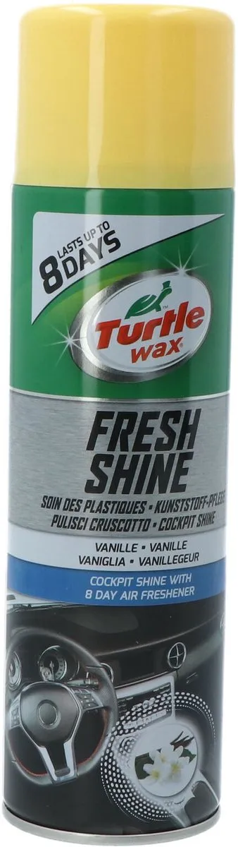 Turtle Wax GL Fresh Shine Vanille Interieurreiniger 500ml - afbeelding 6 van 6