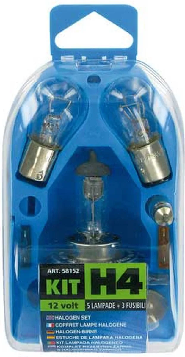 Lampa Reserve Lampenset 12V H4 Halogeen - 8 Stuks