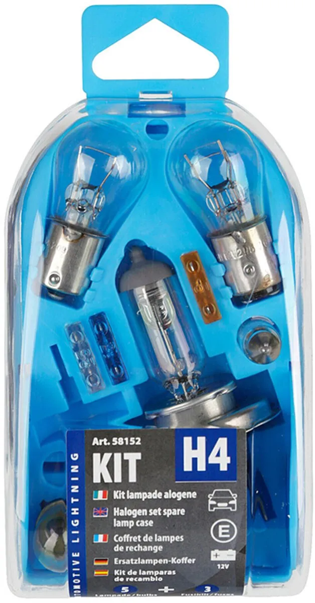 Lampa Reserve Lampenset 12V H4 Halogeen - 8 Stuks