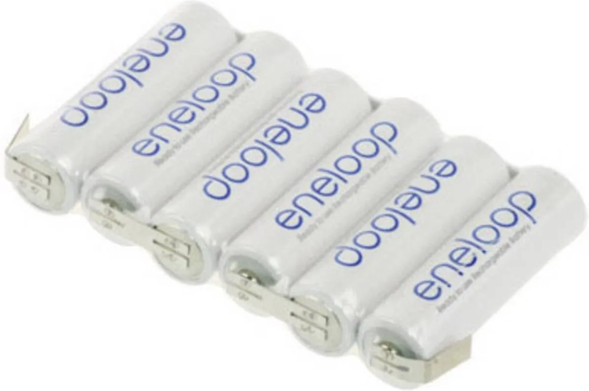 Panasonic Eneloop F1x6 AA NiMH Accupack 6x 1900mAh
