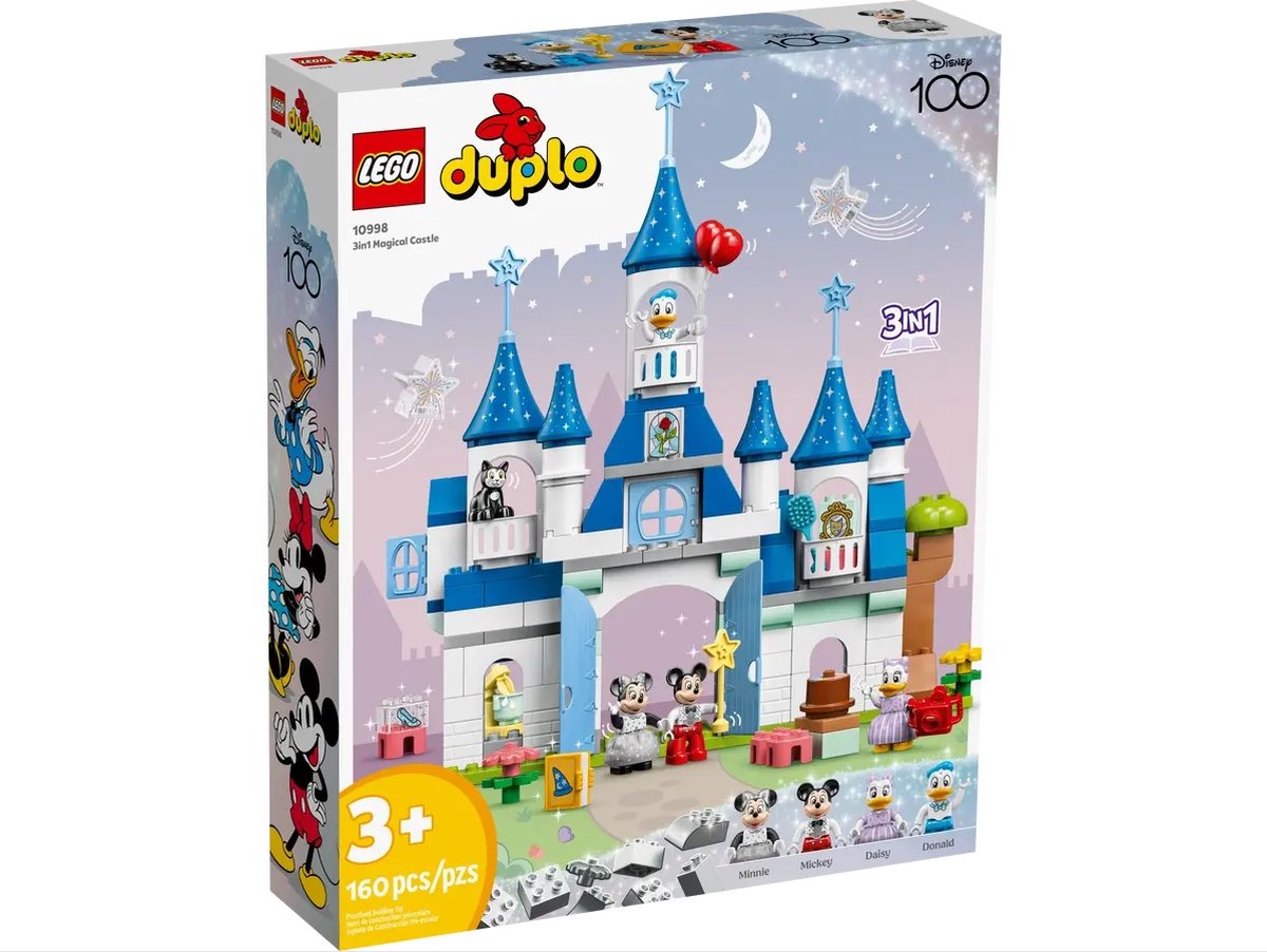 LEGO DUPLO Disney 3in1 Magisch kasteel - 10998