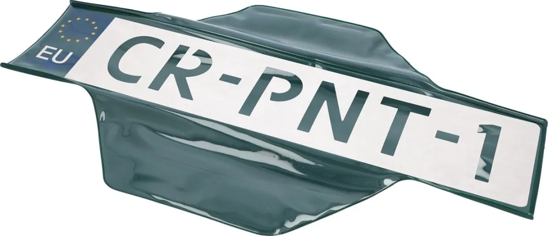 Carpoint Kentekenplaathoes Magnetisch - Groen