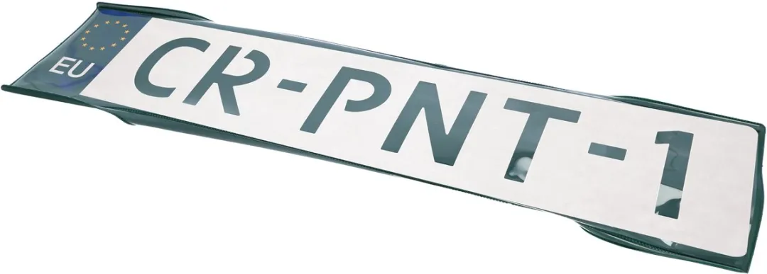 Carpoint Kentekenplaathoes Magnetisch - Groen