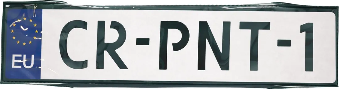 Carpoint Kentekenplaathoes Magnetisch - Groen