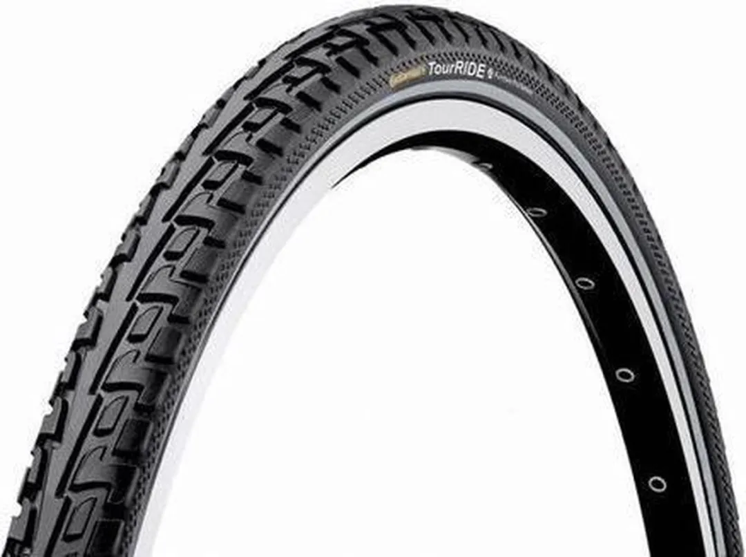 Continental Ride Tour 28x1.10 Buitenband - 28 Inch - Zwart met reflectie