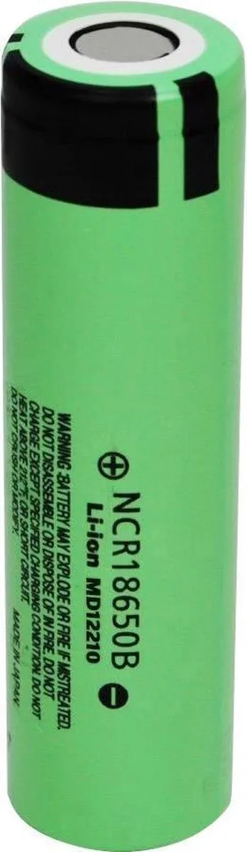Panasonic NCR18650B Oplaadbare Li-ion Batterij 3400mAh