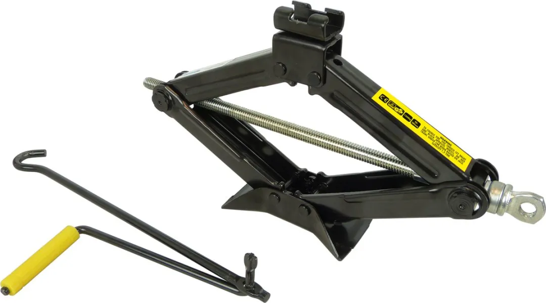 Carpoint Schaarkrik 1500kg - Hefhoogte 90-380mm - Zwart