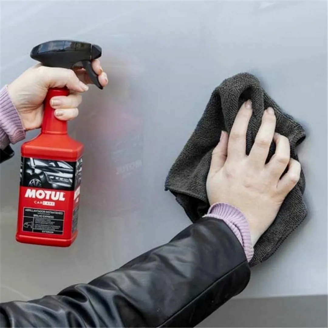 Motul Microvezel Schoonmaakdoek Carrosserie - Zwart
