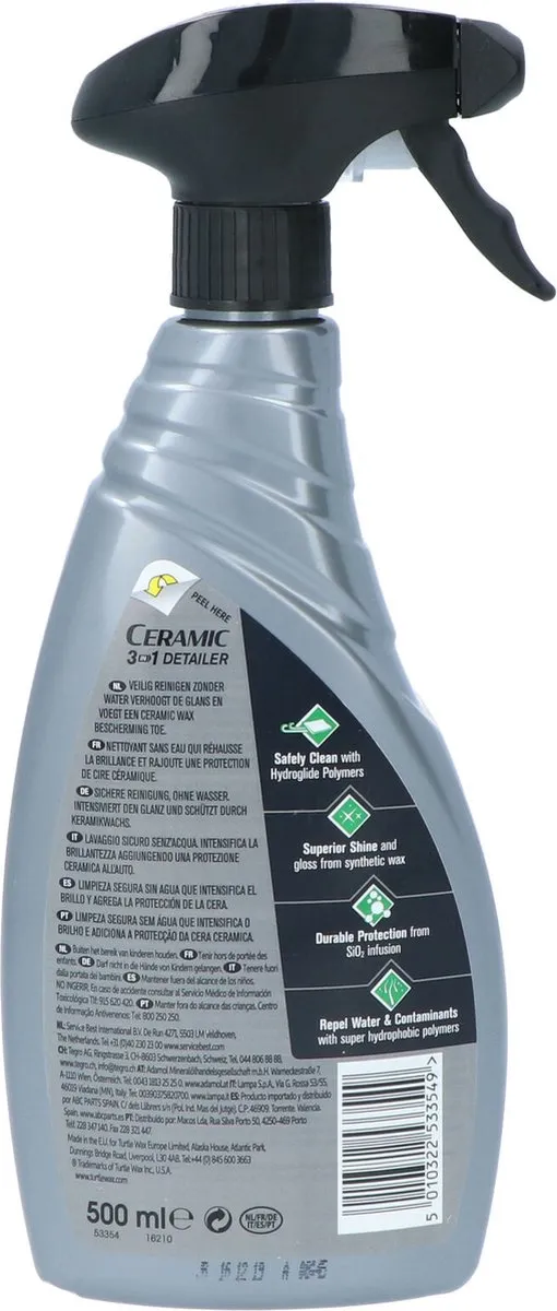 Turtle Wax HS Ceramic 3in1 Detailer 500ml