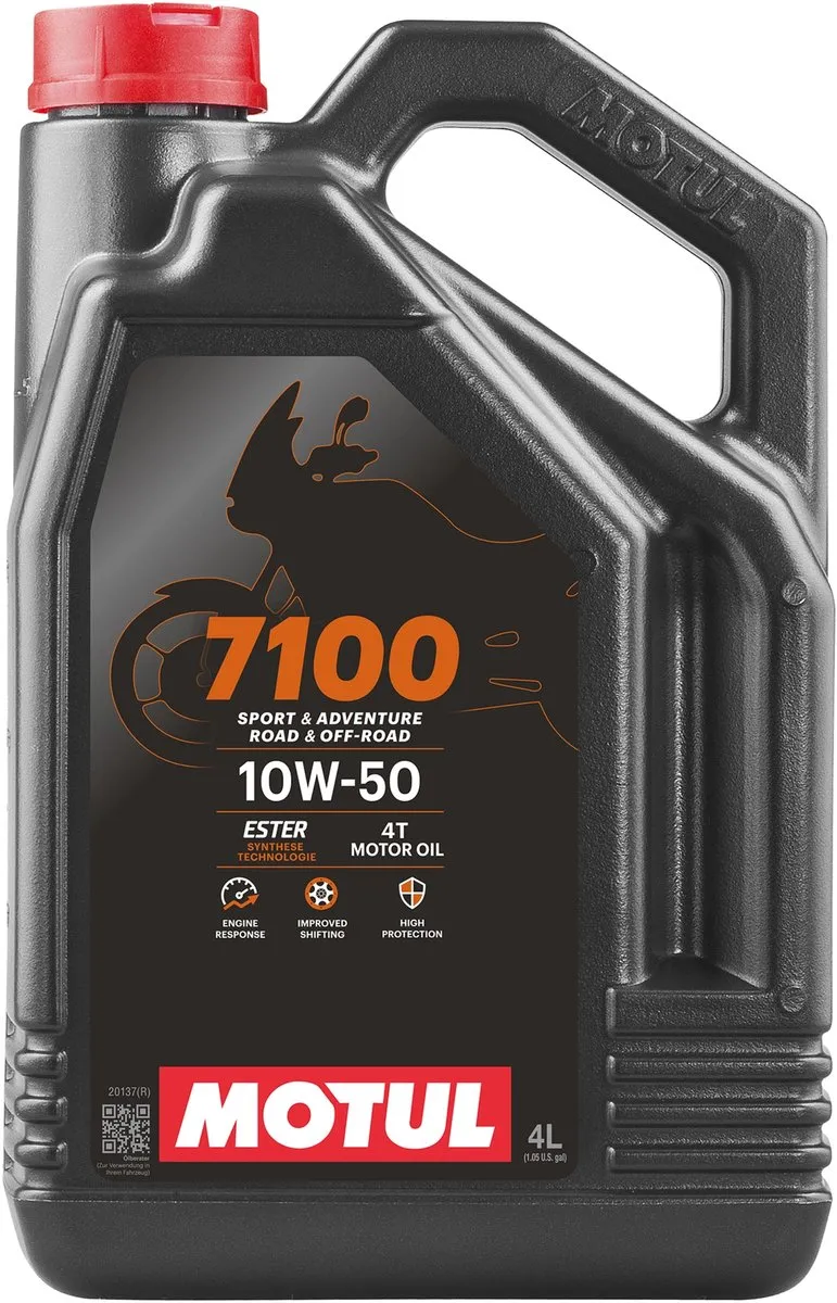 Motul 7100 4T 10W50 Motorolie