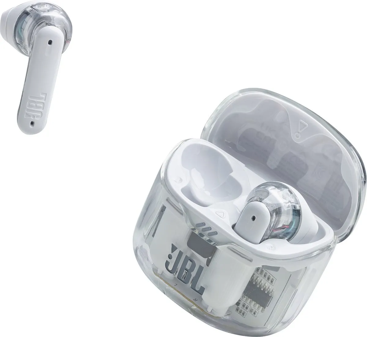 JBL Tune Flex 2 TWS Oordopjes - 48 uur - IP54 - Ghost White - afbeelding 6 van 6