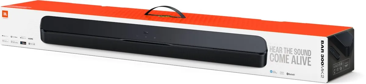 JBL Bar 300MK2 Soundbar - 5.0 Kanalen 450W - Zwart