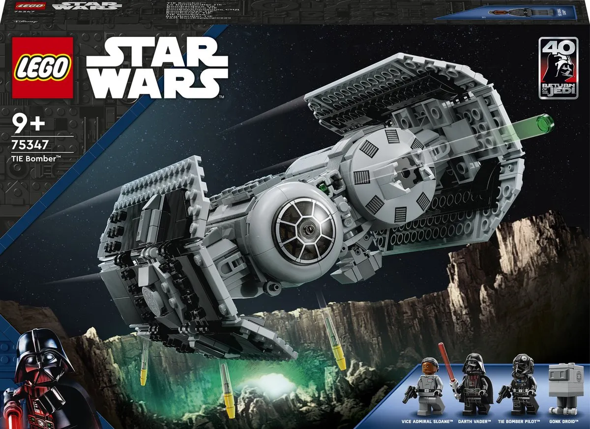 LEGO Star Wars TIE Bomber 75347 Modelbouwset - 3 Minifiguren