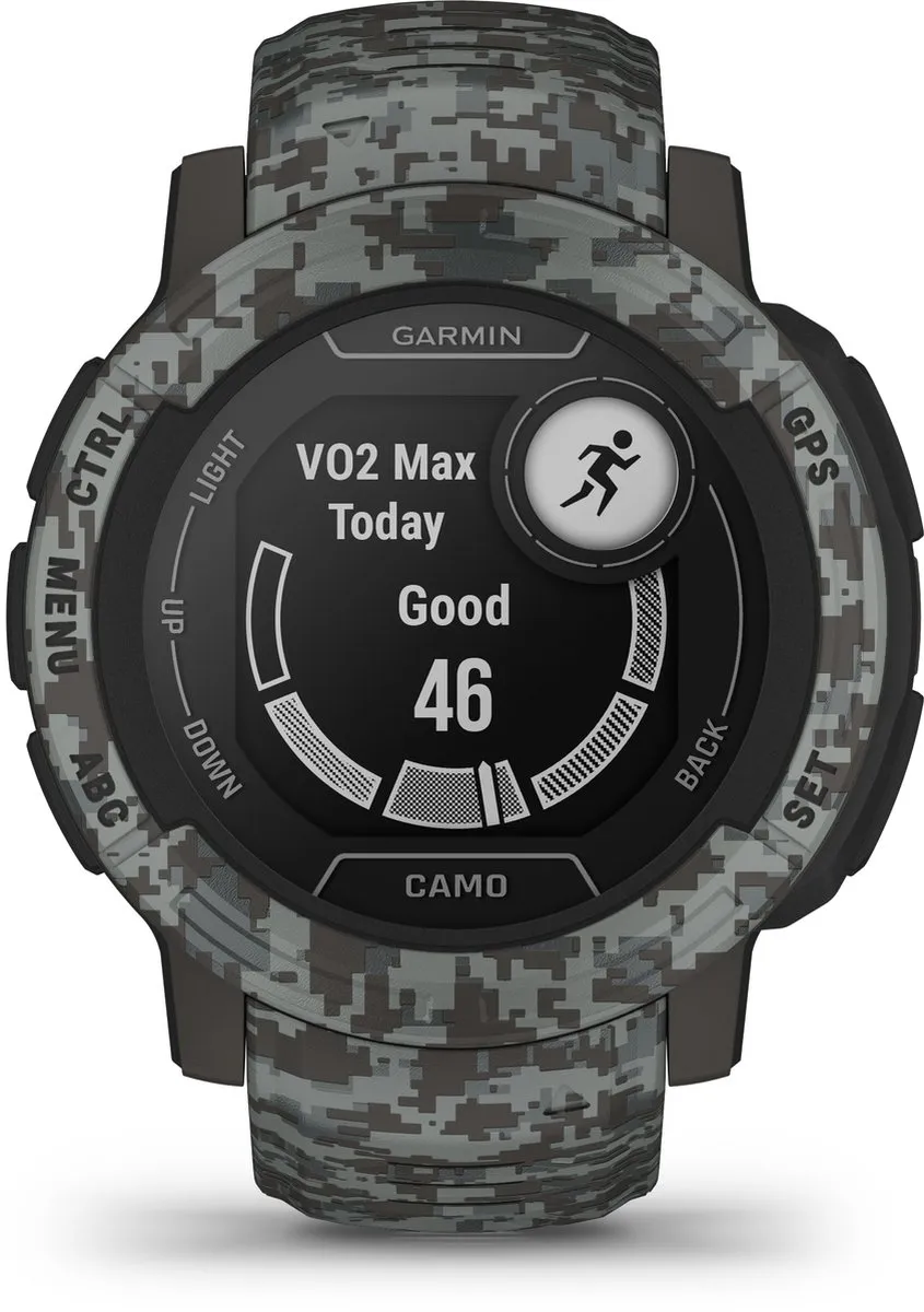 Garmin Instinct 2 Camo Edition - 45mm - Donker grijs - afbeelding 5 van 6