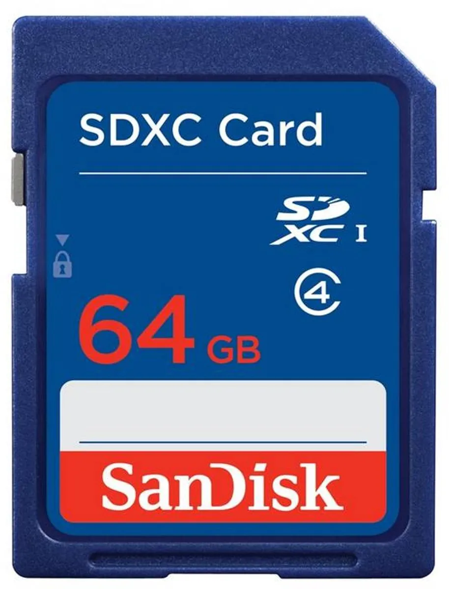 SanDisk SDISK 64GB Geheugenkaart