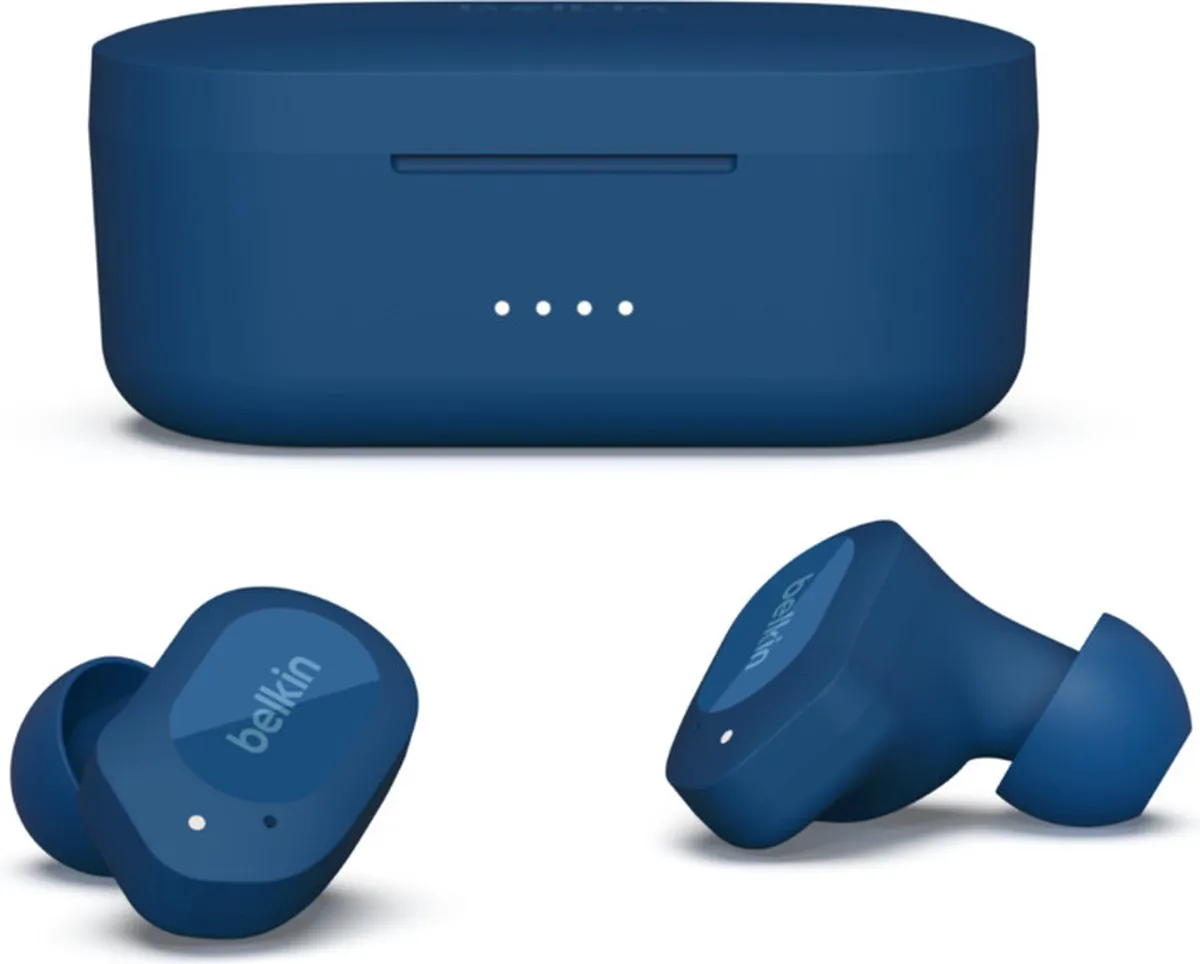 Belkin SOUNDFORM Play AUC005BTBL Headphones - Blauw