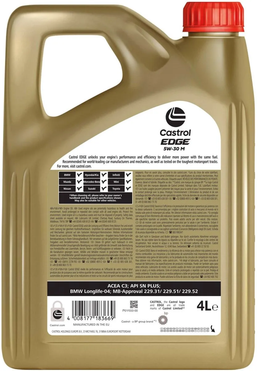 Castrol Edge 5W-30 M C3 - 5L