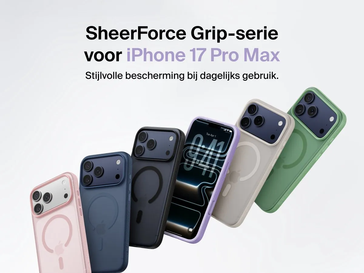 Belkin SheerForce Grip Hoesje iPhone 17 Pro Max - Lavendel MSA036HQLV