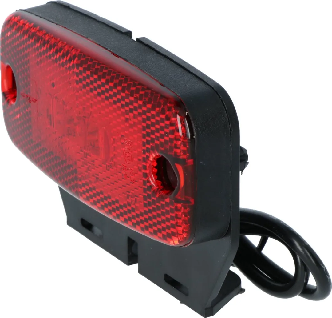 Carpoint Zijlamp 112x50mm LED - 9-32V - Rood