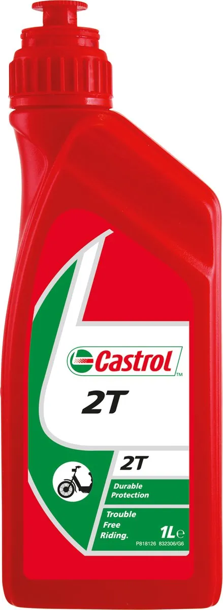 Castrol Olie 2T Rood Motorolie 1L