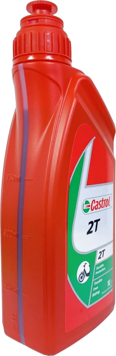 Castrol Olie 2T Rood Motorolie 1L