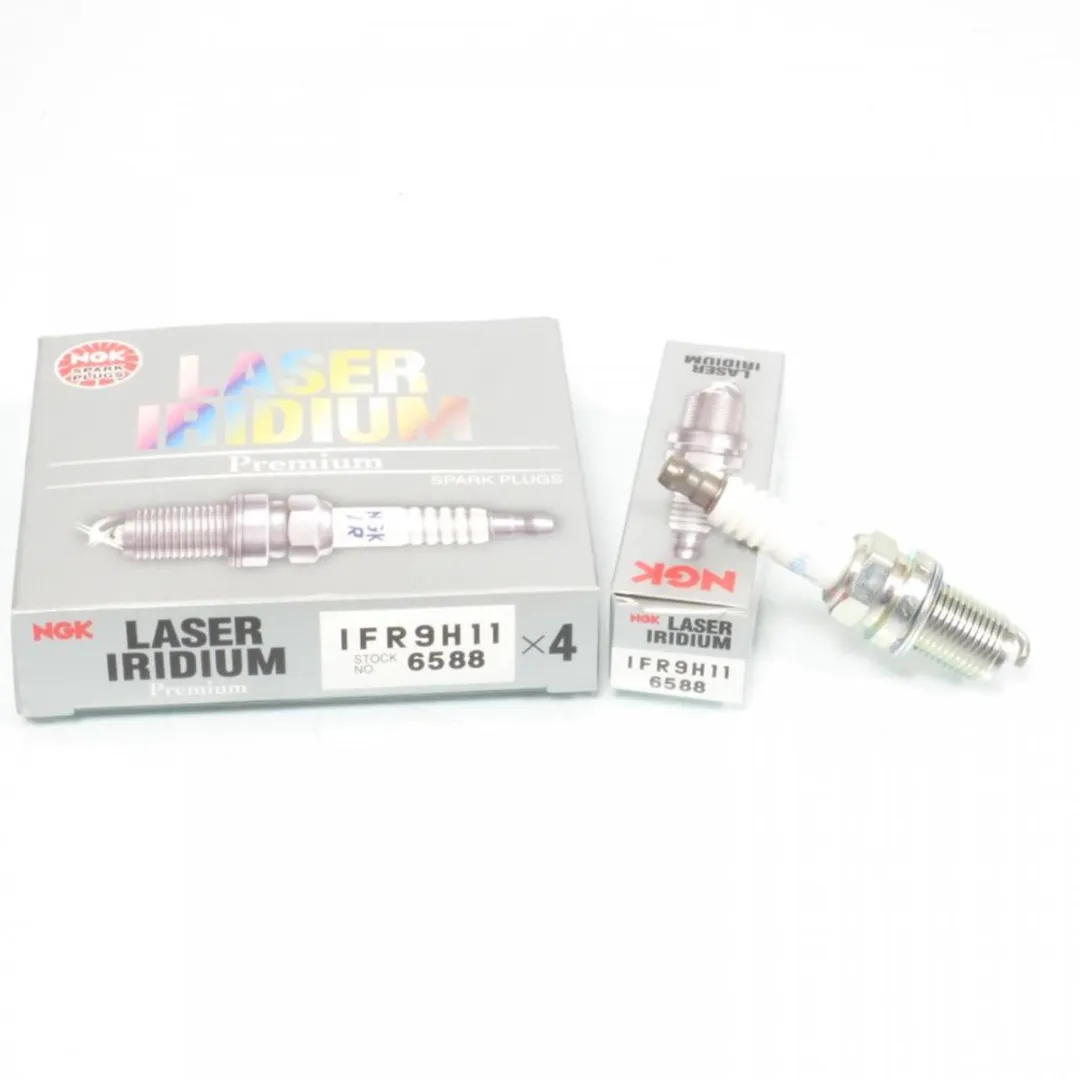NGK Bougie IFR9H11 - Honda 450 CR-F 2005-2008 - Wit