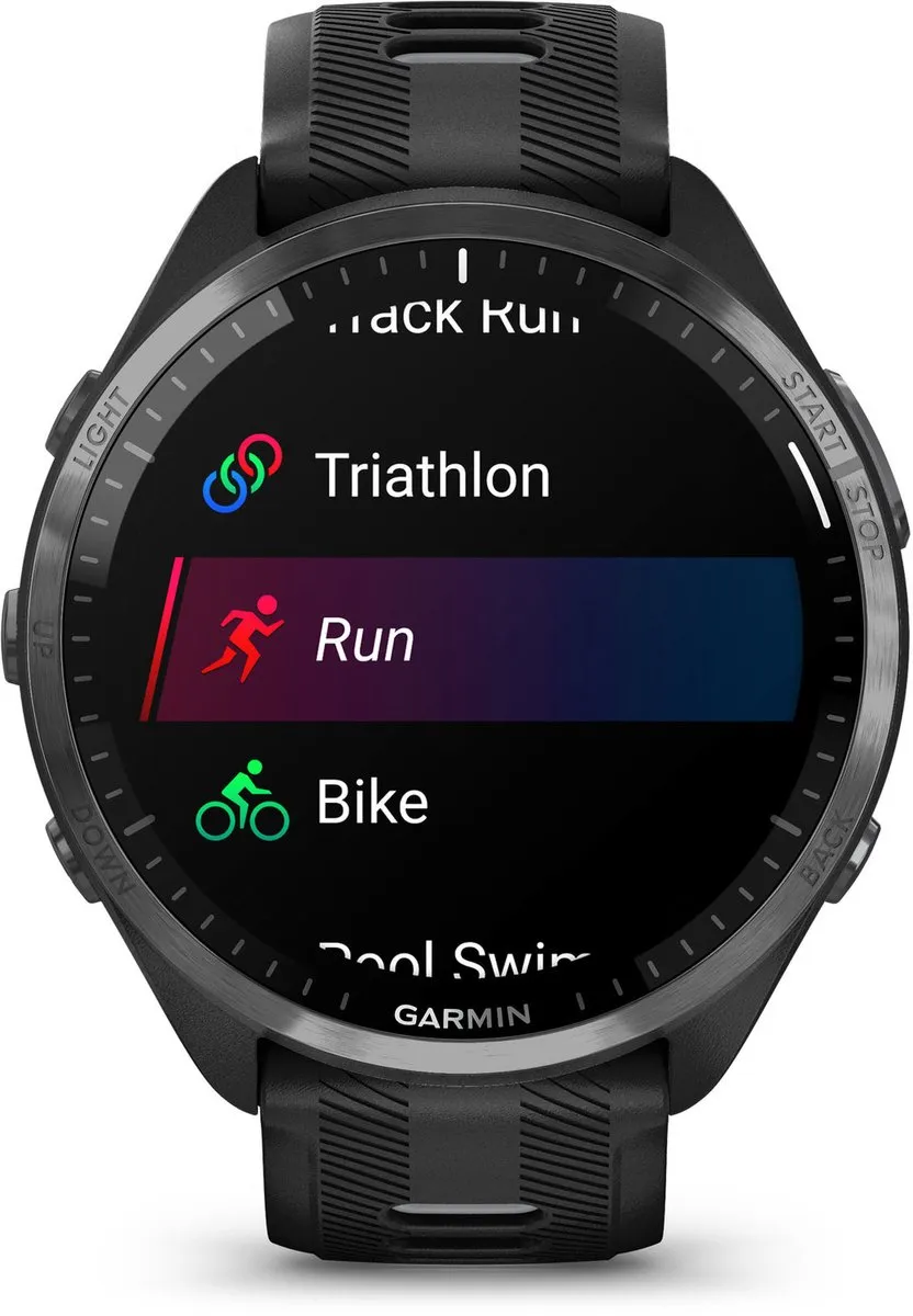Garmin Forerunner 965 Sporthorloge GPS 47mm - Zwart
