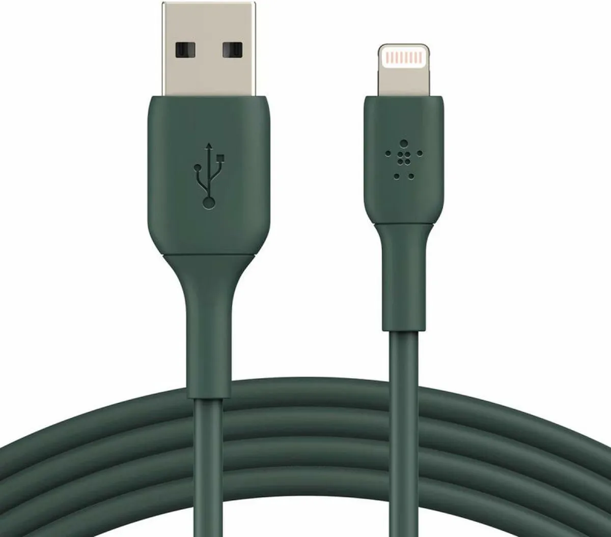 Belkin iPhone Lightning naar USB Kabel 1m - Midnight Groen