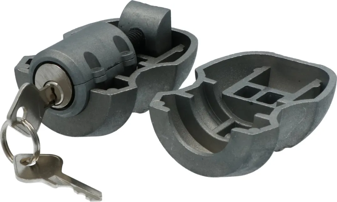 Carpoint Insteek Koppelingsslot 50mm - Zilver