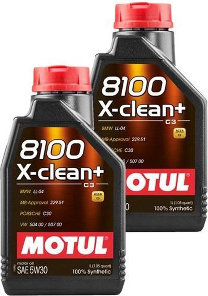 Motul 8100 X-Clean+ 5W30 1L