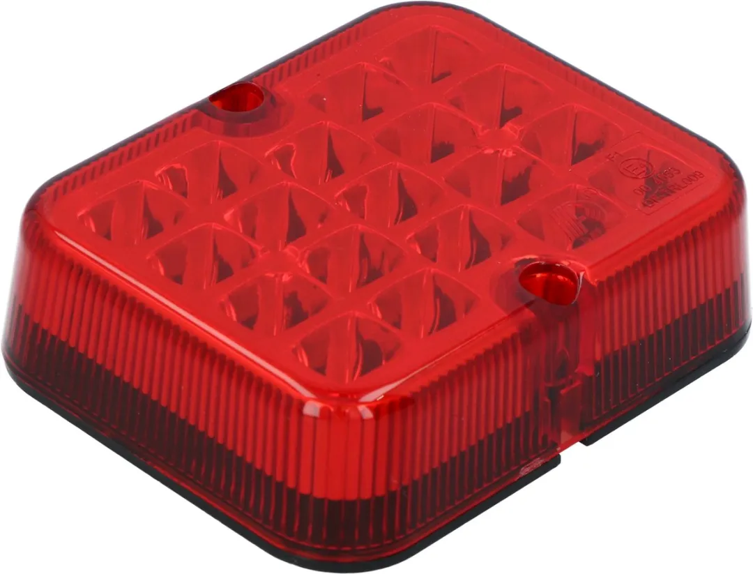 Carpoint Mistachterlicht 19 LED 12V - Rood