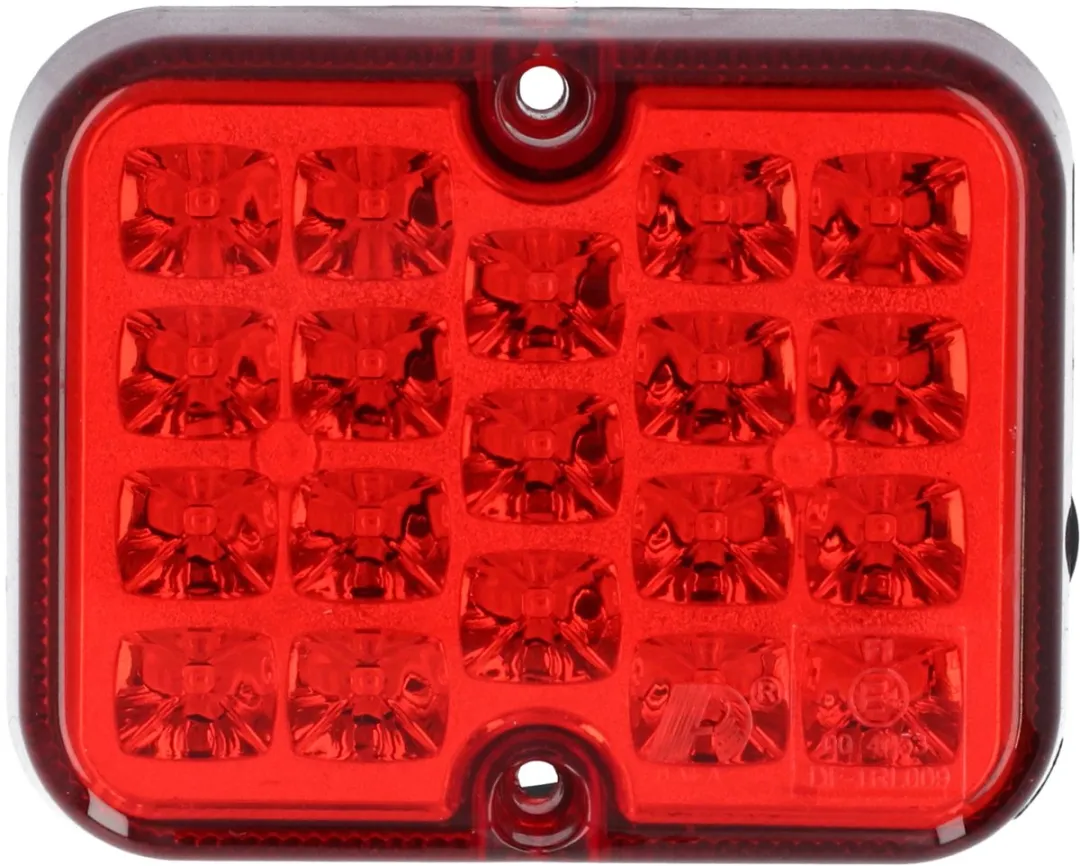 Carpoint Mistachterlicht 19 LED 12V - Rood