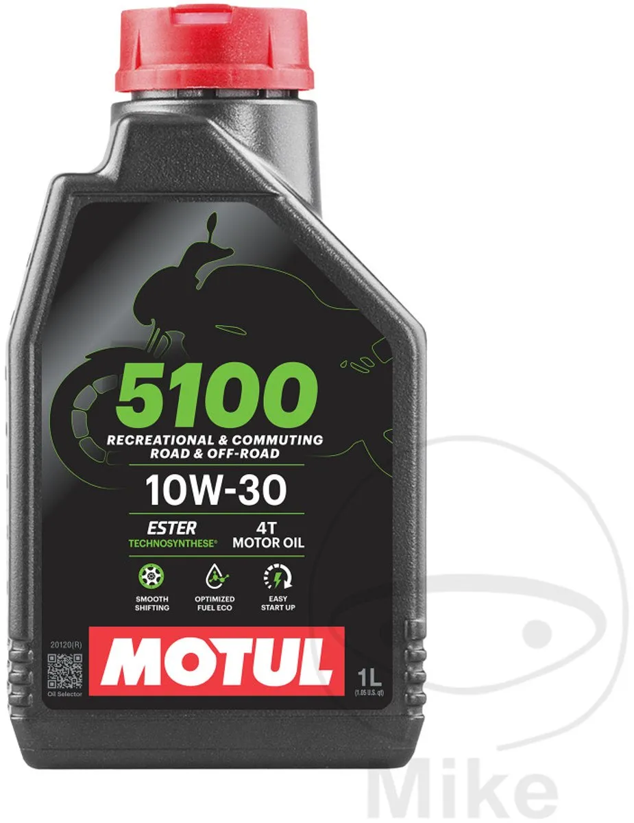 Motul 5100 4T 10W30 Motorolie - 1L