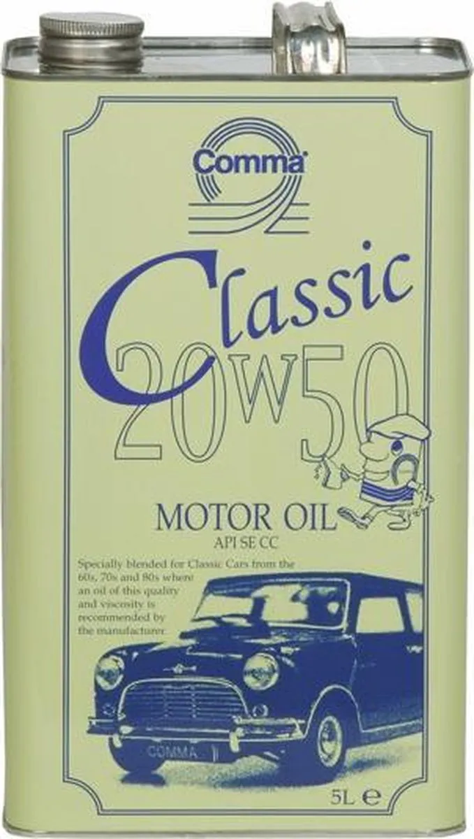 Comma Classic Motorolie 20W50 5L