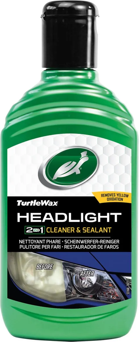 Turtle Wax Headlight Cleaner & Sealant 300ml